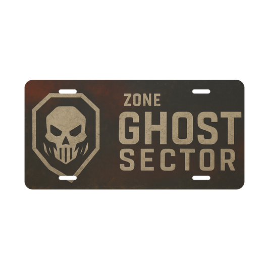 Ghost Sector Gear – Survivor License Tag